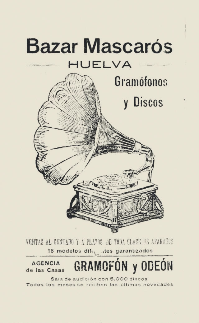 Anuncio de época del Bazar Mascarós